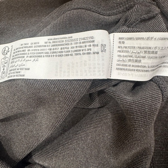 Abercrombie Kids Boys Pullover Henley Sweatshirt Size 7/8 Brown - Picture 5 of 6